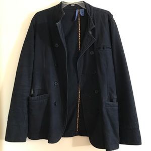 Stock Medium Weight Navy Coat